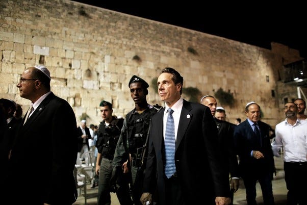 Foreign Policy in Focus in Cuomo's Israel Trip - WSJ