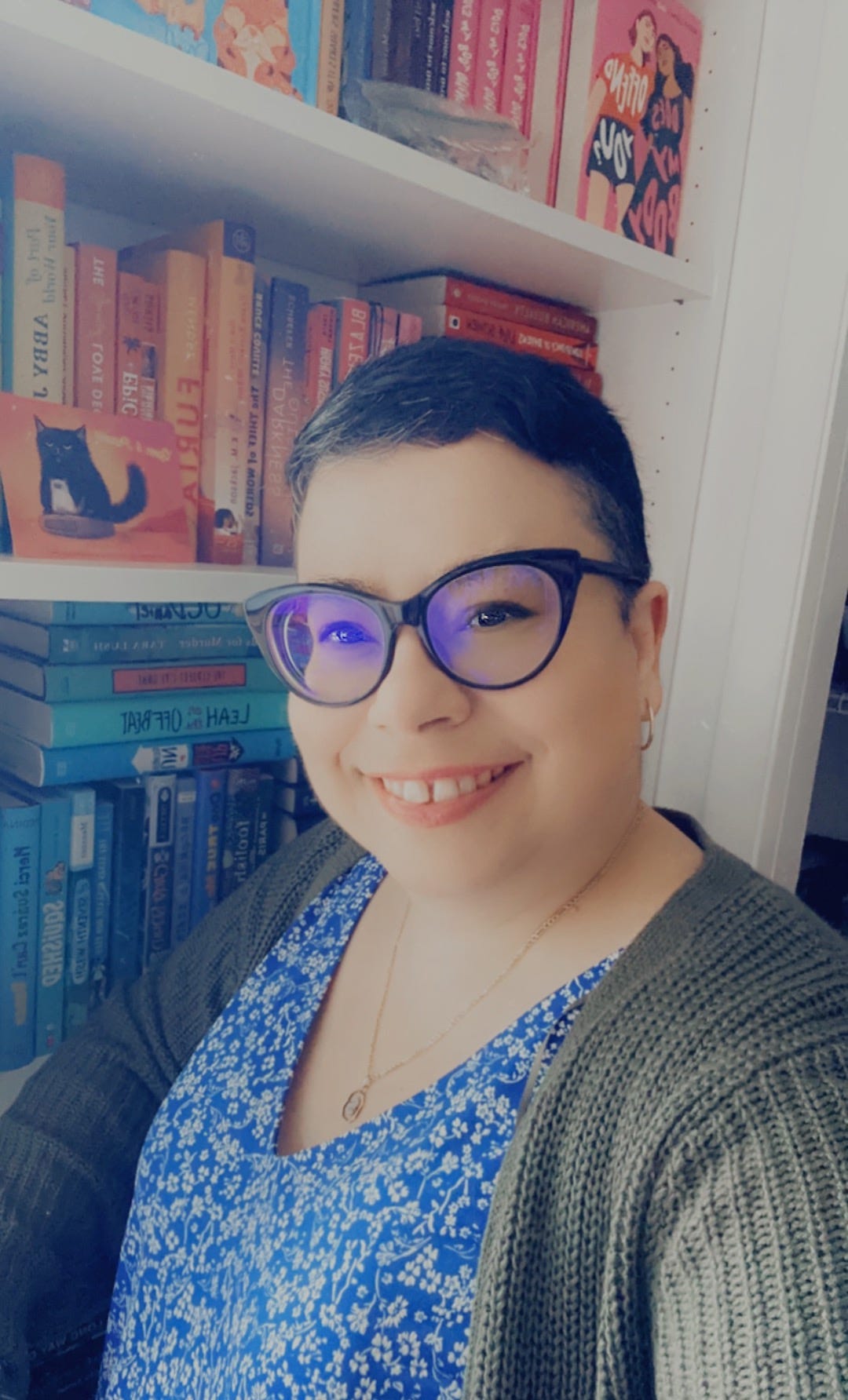 A photo of literary agent Saritza Hernandez.