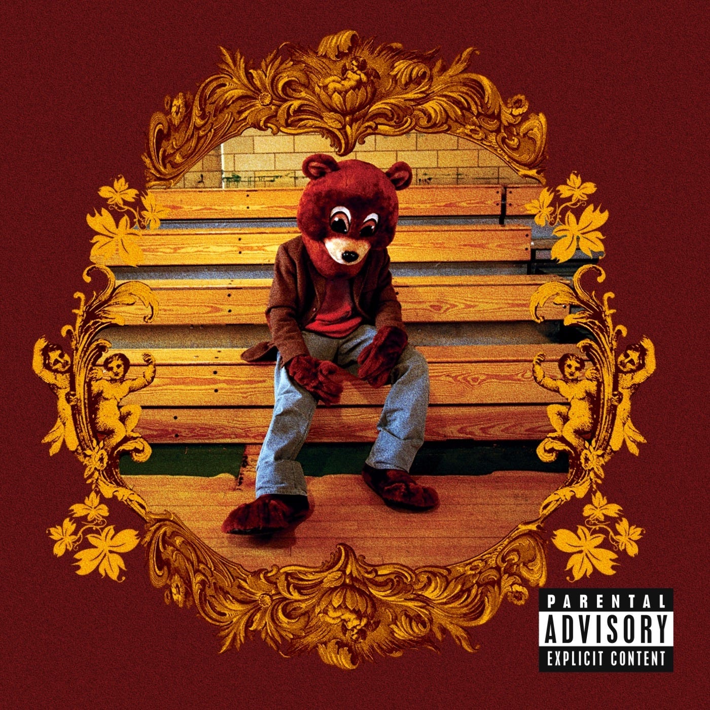 Kanye West The College Dropout album cover