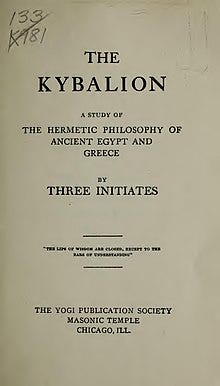 The Kybalion - Wikipedia