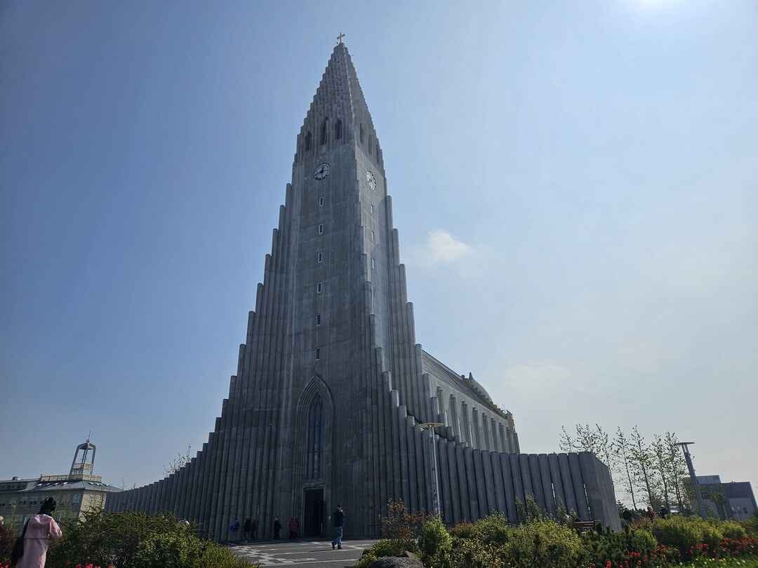 Hallgrímskirkja church in Reyljavik