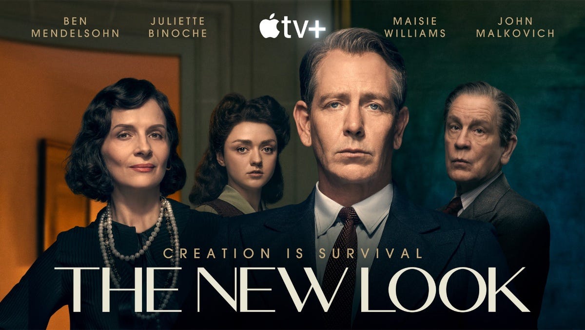 Review of The New Look on Apple TV+ | Double Take Newsletter | Jess Spoll