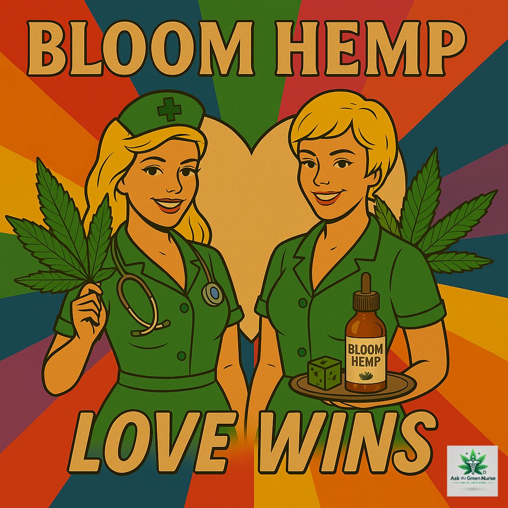 Vintage Nurses Promoting Bloom Hemp Vintage Nurses Promoting Bloom Hemp