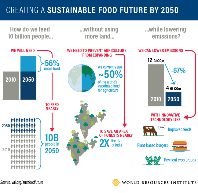 Sustainable food resources population world resource institute 