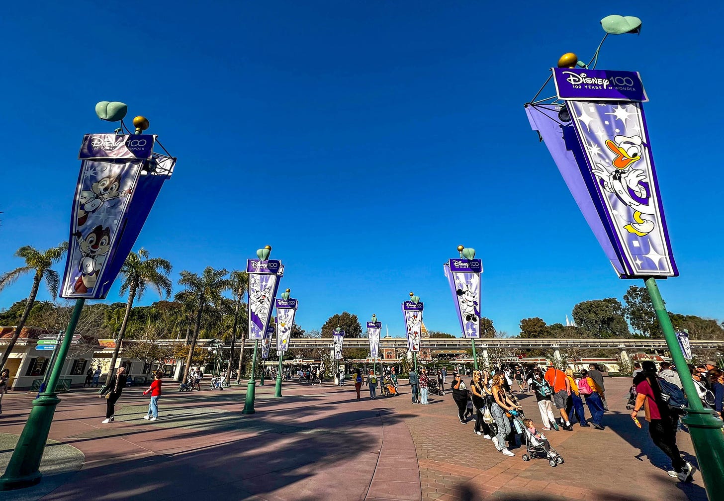 Disneyland's Esplanade Has Been Transformed With Disney100 Decor -  MickeyBlog.com