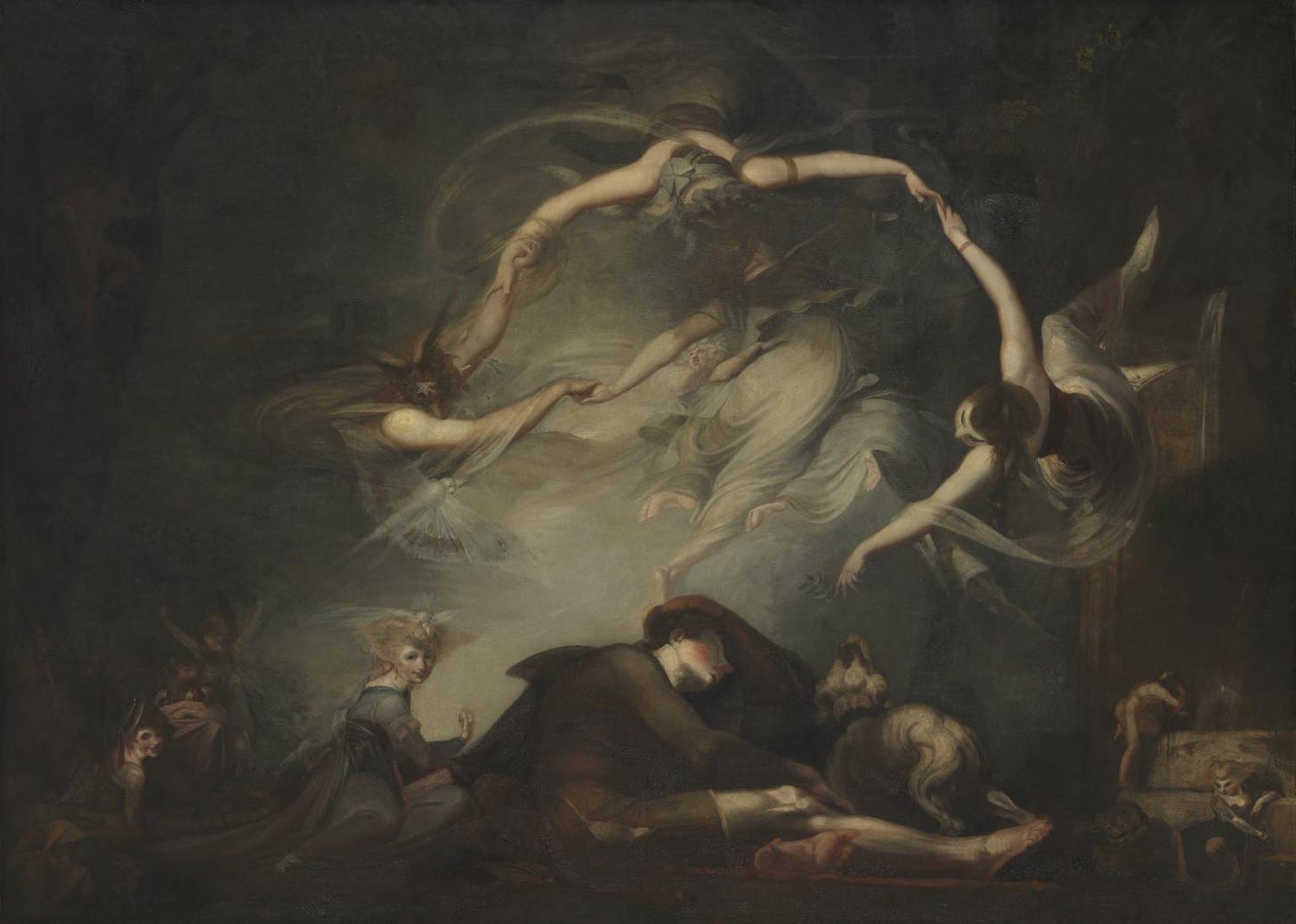 The Shepherd's Dream, from 'Paradise Lost'', Henry Fuseli, 1793 | Tate