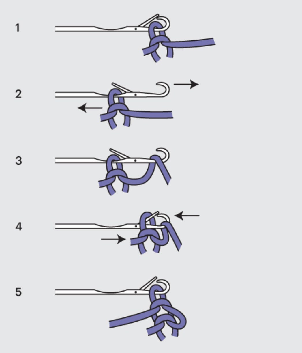 Knitting machine needle