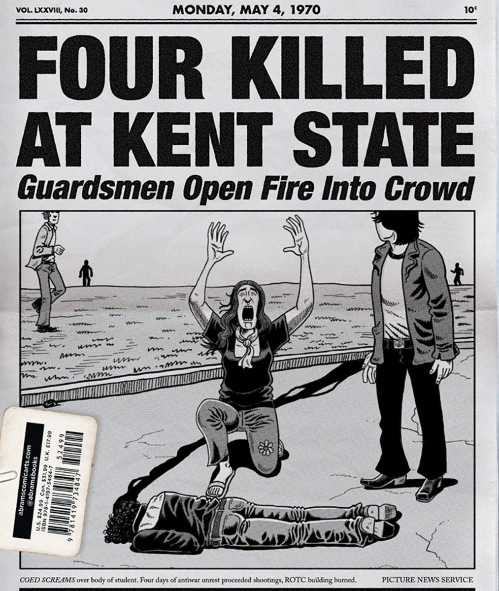 Kent State: Four Dead in Ohio (Graphic Novel Review) - HubPages