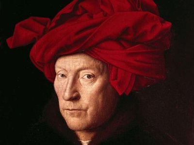 Jan van Eyck | Biography, Art, Paintings, Arnolfini Portrait, Ghent  Altarpiece, & Facts | Britannica