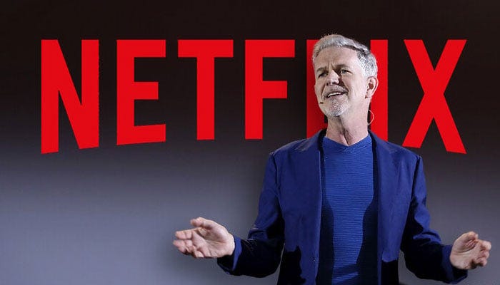Netflix founder Reed Hastings resigns as co-CEO of streaming service