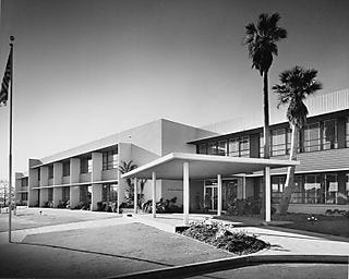 RAND Corporation Headquarters, Santa Monica, CA, circa 1953. Courtesy of Santa Monica Public Library.