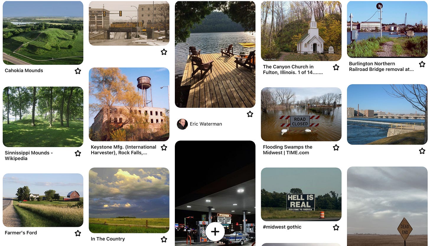 Capture d'écran de Pinterest