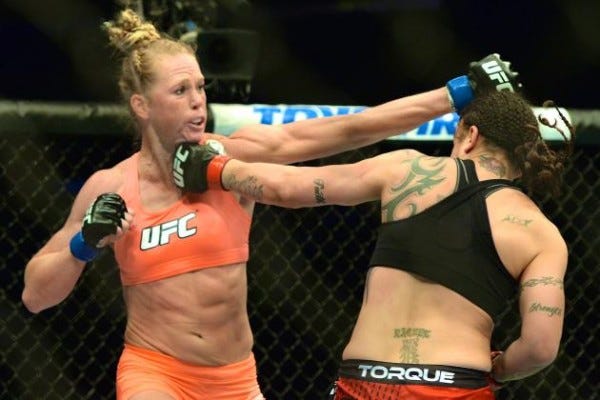 Raquel Pennington versus Holly Holm ufc mma 184 2015