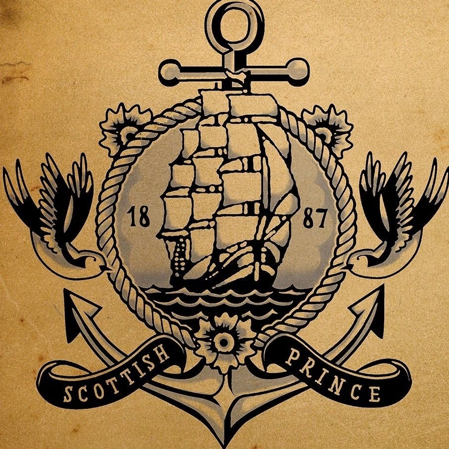 The Scottish Prince logo