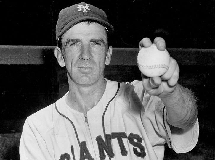 Carl Hubbell strikes out five Hall of Famers in succession at the All-Star  Game | Baseball Hall of Fame