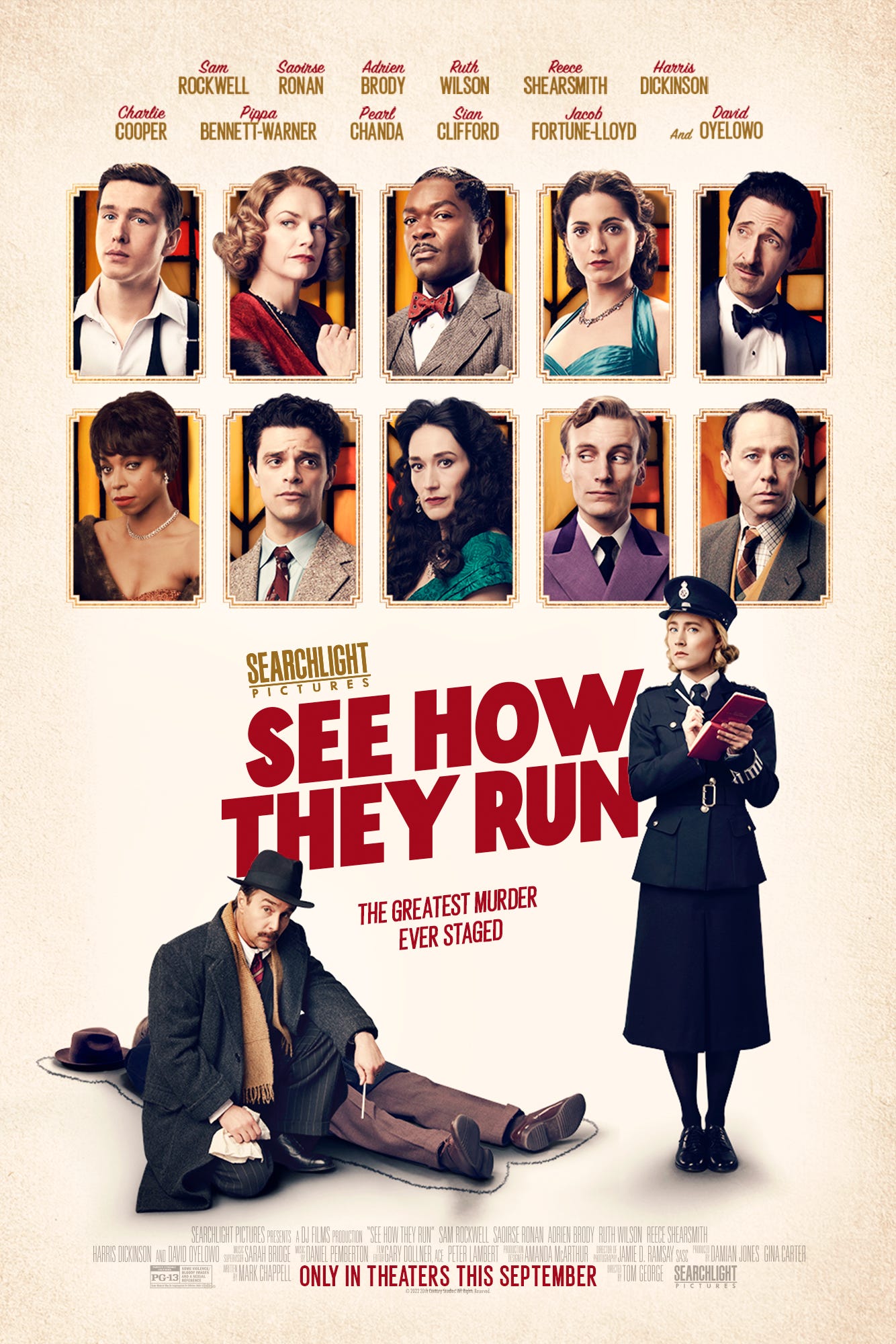 SEE HOW THEY RUN | Searchlight Pictures