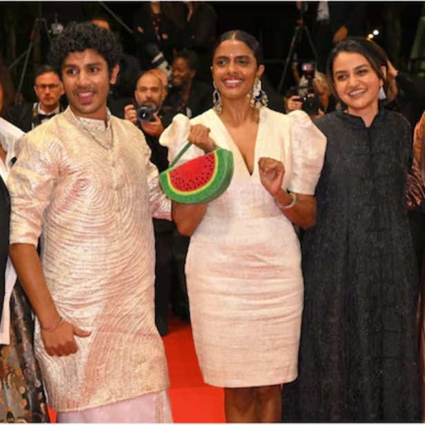 Kani Kusruti shows solidarity with Palestine at Cannes | Filmfare.com