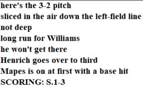 Diamond Mind Baseball Play By Play