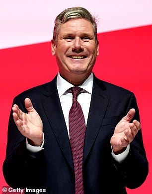 Labour leader Sir Keir Starmer promoted Ms Dalton to Shadow Minister for Women and Equalities in November