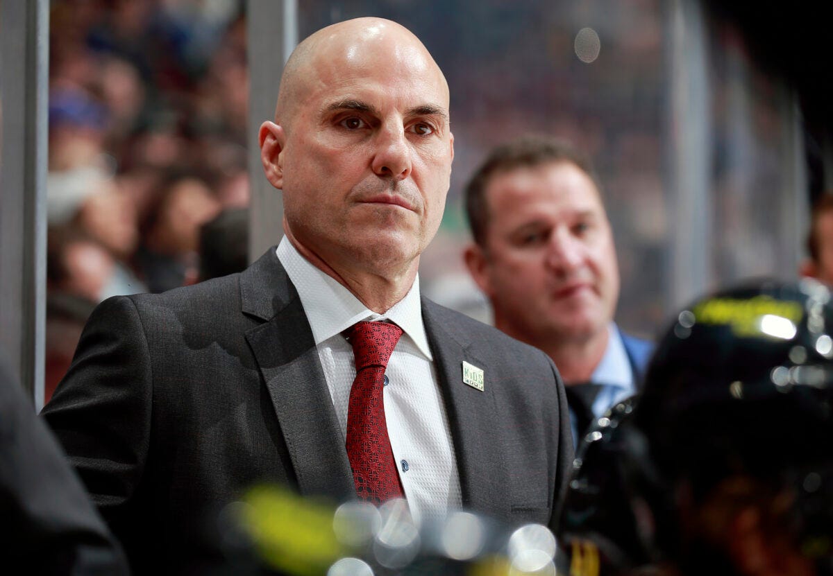 Rick Tocchet Vancouver Canucks