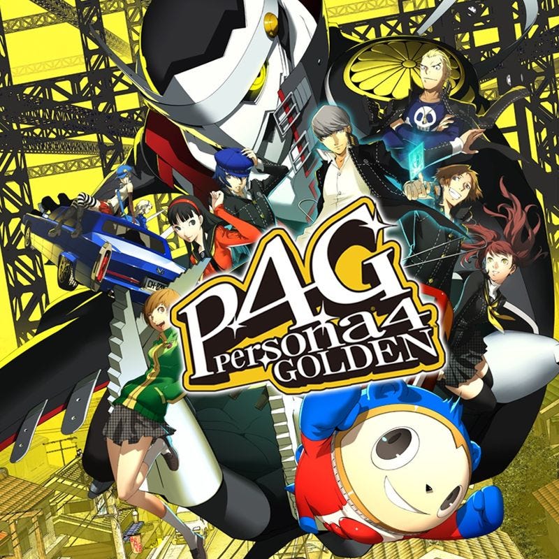 Front Cover for Persona 4 Golden (PS Vita) (download release)