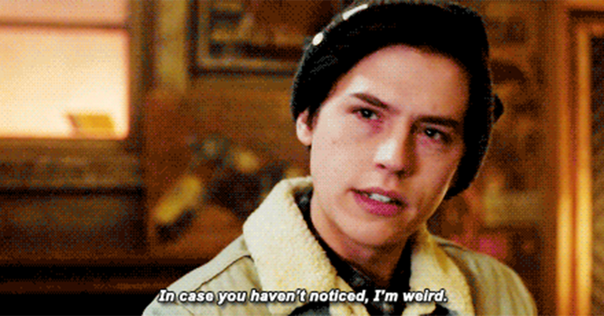 Cole Sprouse Weighs in on Jughead's "I'm a Weirdo" Monologue from  "Riverdale" | Teen Vogue