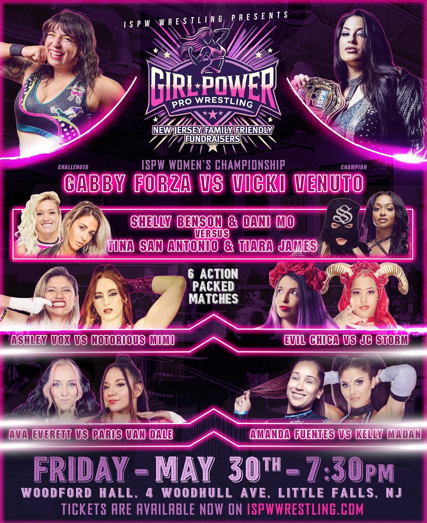 ISPW GIrl Power Pro Wrestling