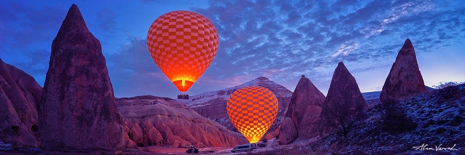 Children Of The Night, Cappadocia, Turkey Landscape Image