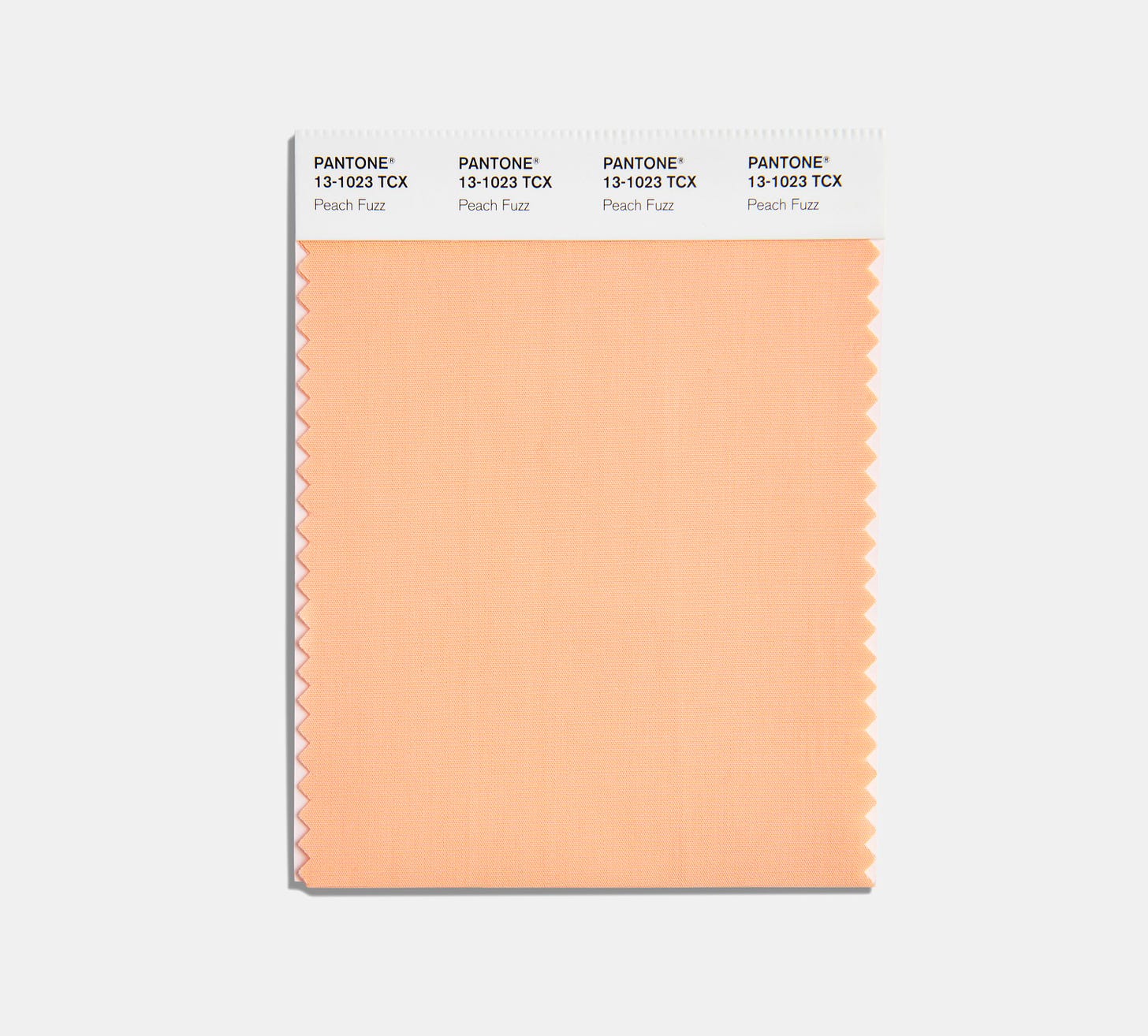 Pantone's "Peach Fuzz" has been announced as the Color of the Year 2024.