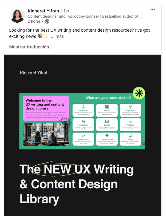 Recursos de UX Writing