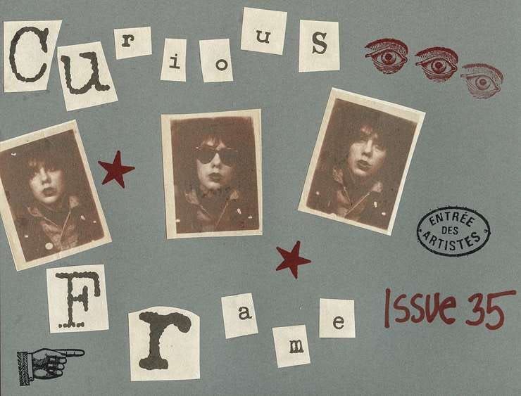 Curious Frame, Issue #35, 7 July 2021. Photo Booth photos of me circa 1980.