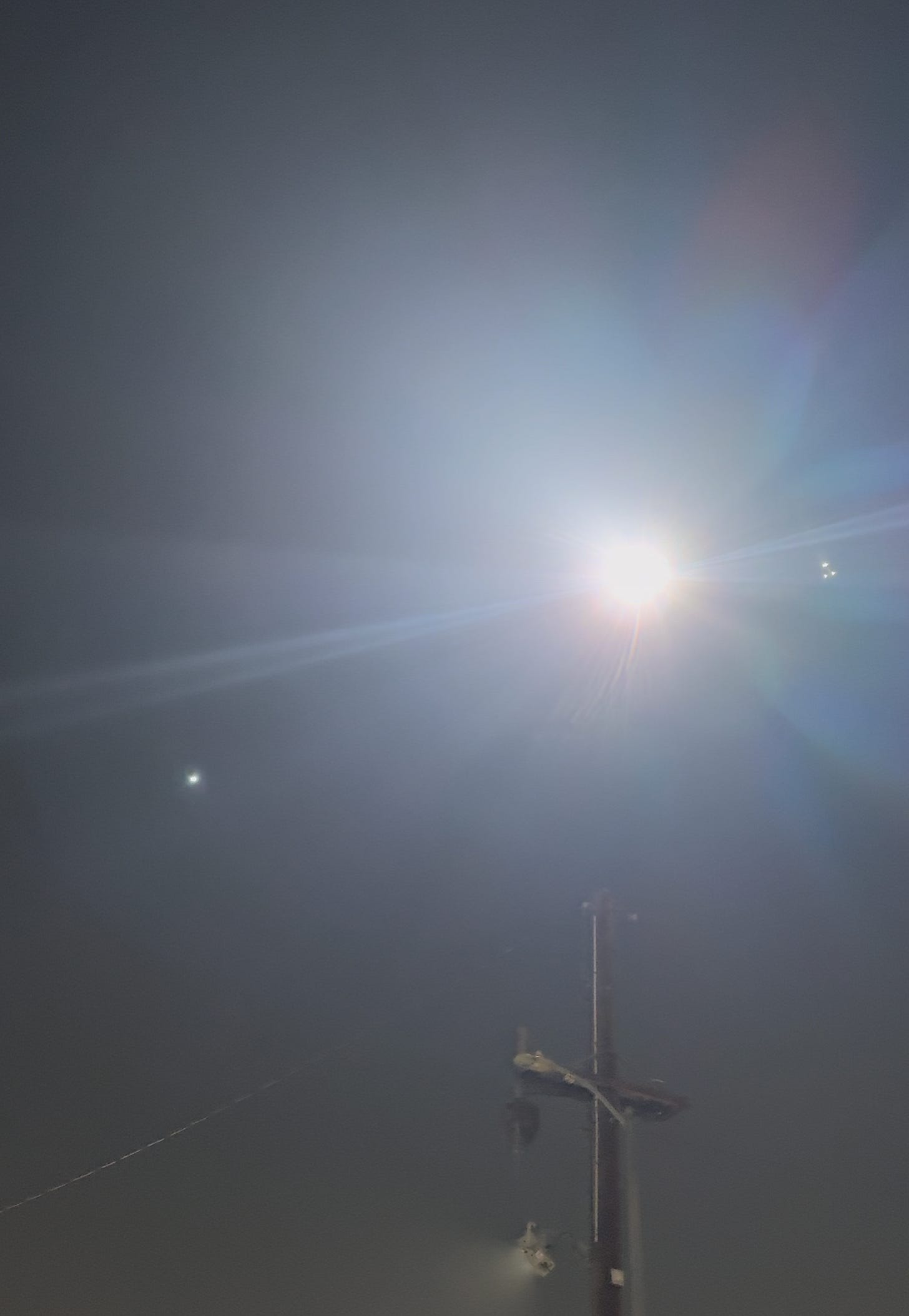 Blinding light