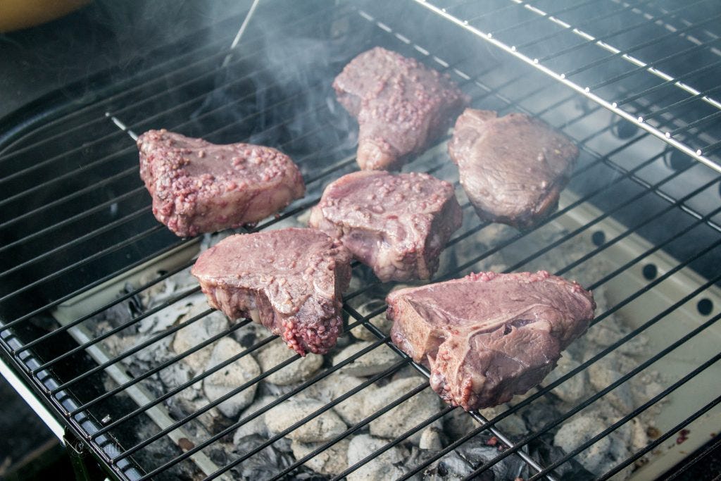 Grilling Lamb