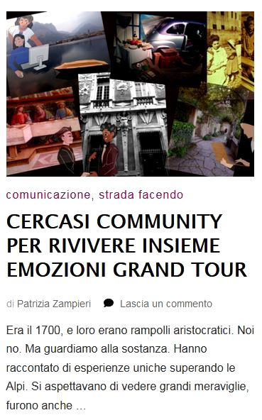 community case study su Italia Città d'Arte