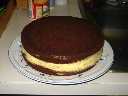 Chocolate Cream Cheese Cake