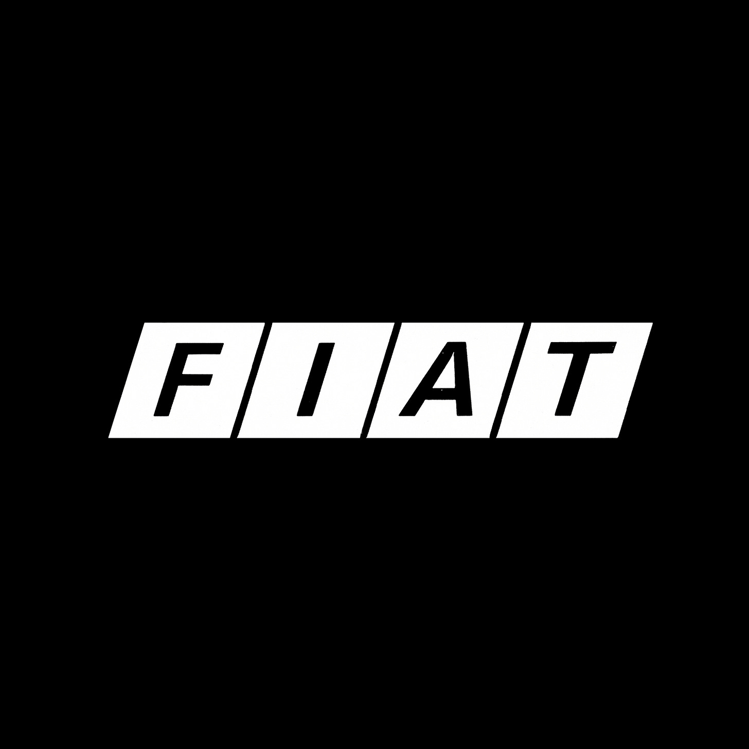 FIAT logo design, Armin Vogt, 1968, LogoArchive, Logo Histories