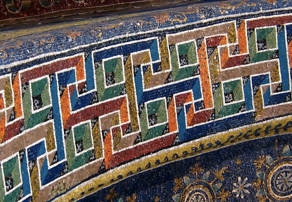 Detail of Galla Placidia Mosaic Pattern | A detailed view of… | Flickr