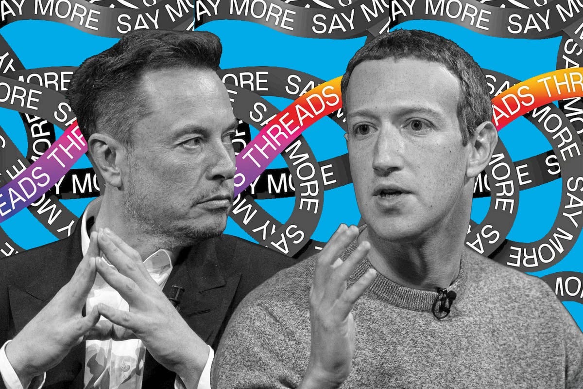 Twitter killer: Elon Musk takes fresh swipe at Mark Zuckerberg as Meta  launches rival to Twitter | Evening Standard