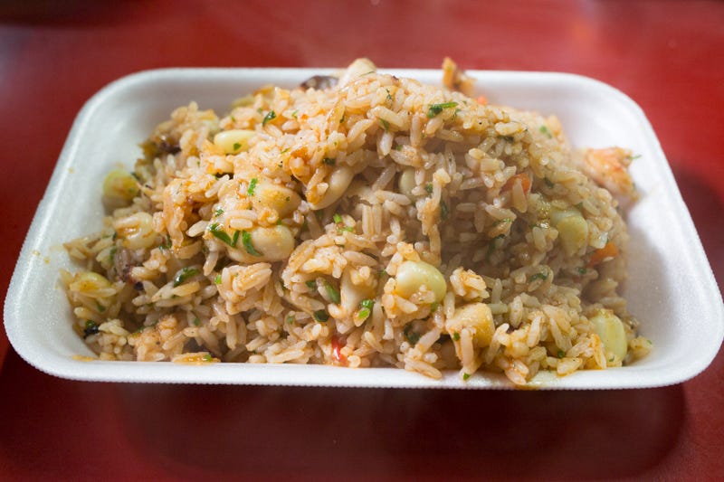 Arroz con Mariscos at Al Toke Pez, featured on Netflix.