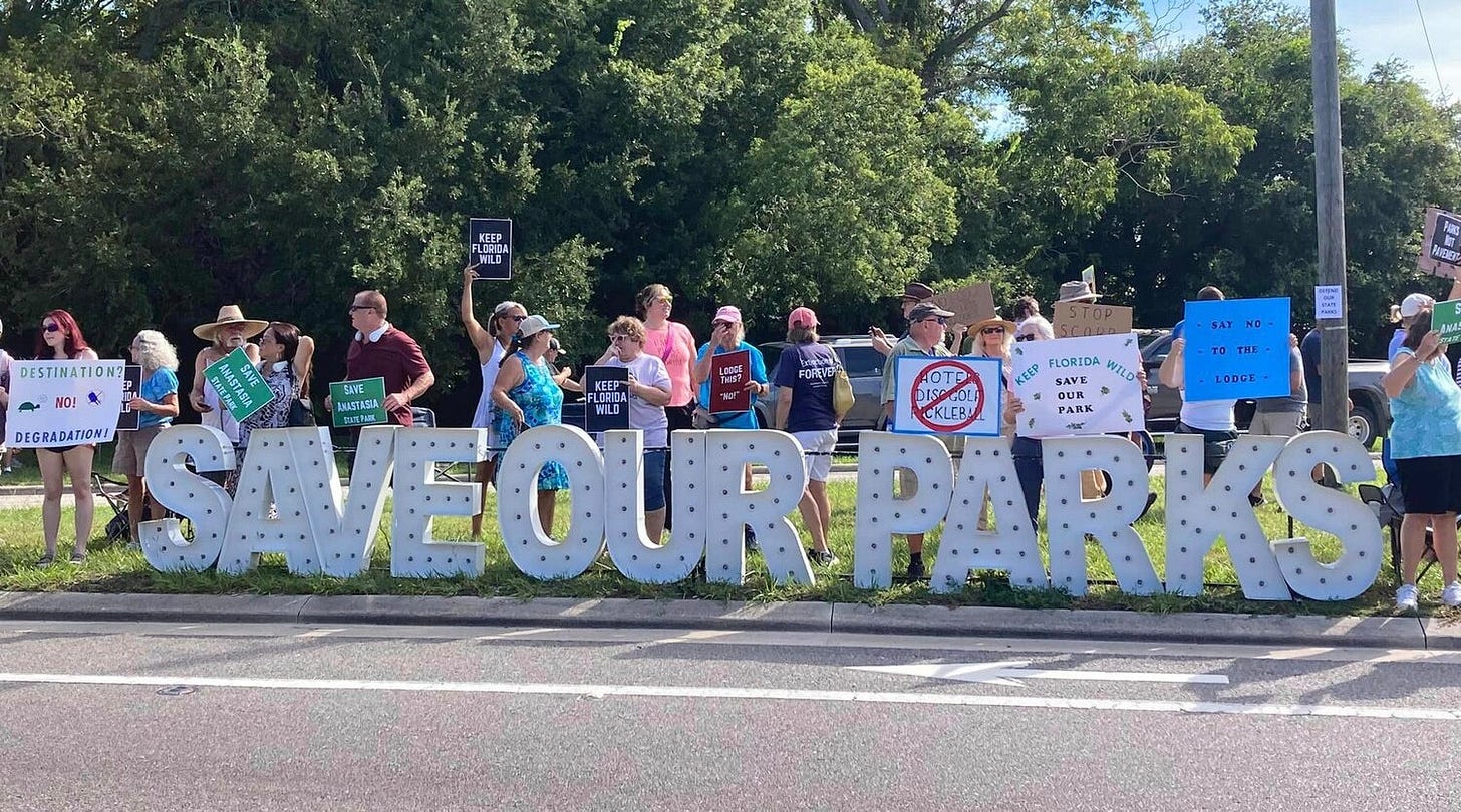 Outrage Accompanies Plan to Allow Development in Florida State Parks -  Fernandina Observer
