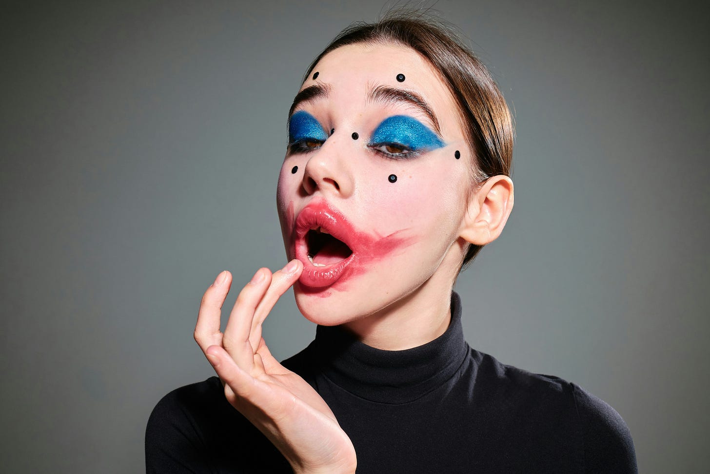 women with unique makeup