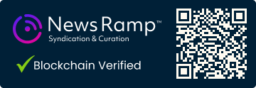 Blockchain Registration, Verification & Enhancement provided by NewsRamp™