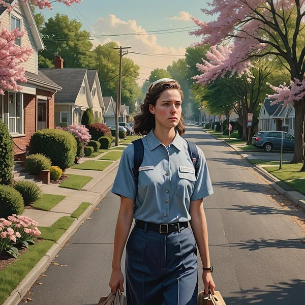 Post woman