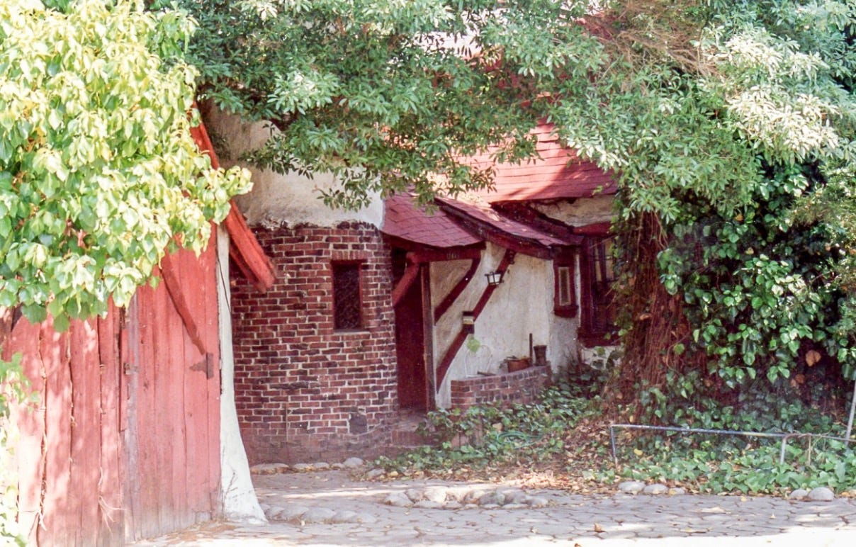 Village Court as it appeared in the late 80s. Photo by Kathy Flynn