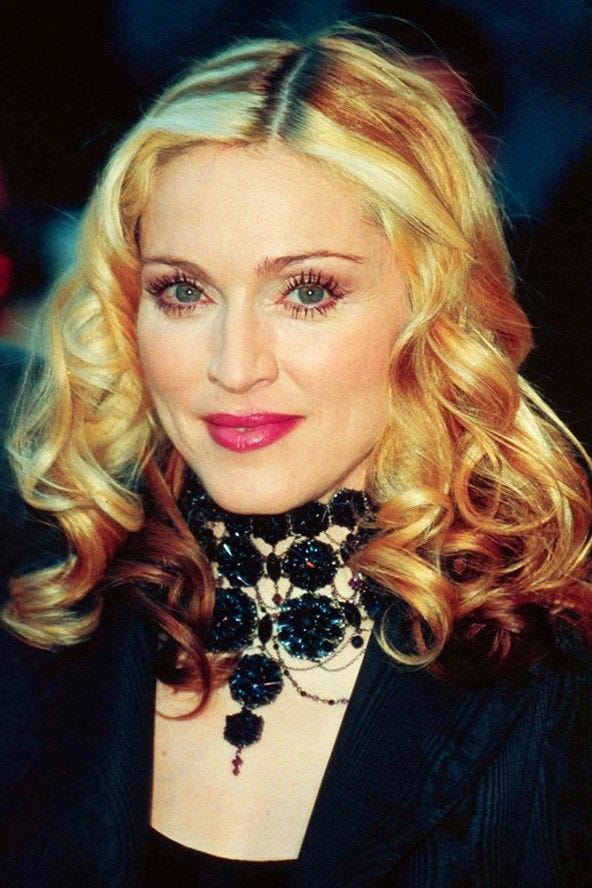 Madonna Ciccone | Wedding hair and makeup, Chic hairstyles, New hair