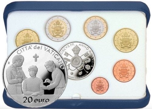 vatican vaccine coins 2022