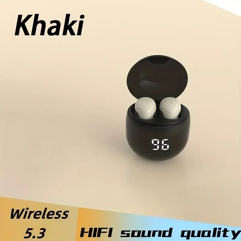 true wireless headset phantom mini ultra small wireless non flash light small ear sleep invisible   gift for birthday easter boy girlfriend 5