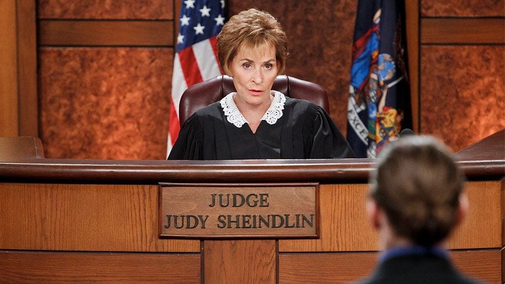 Judge Judy kills off her show! Long live Judy Justice!