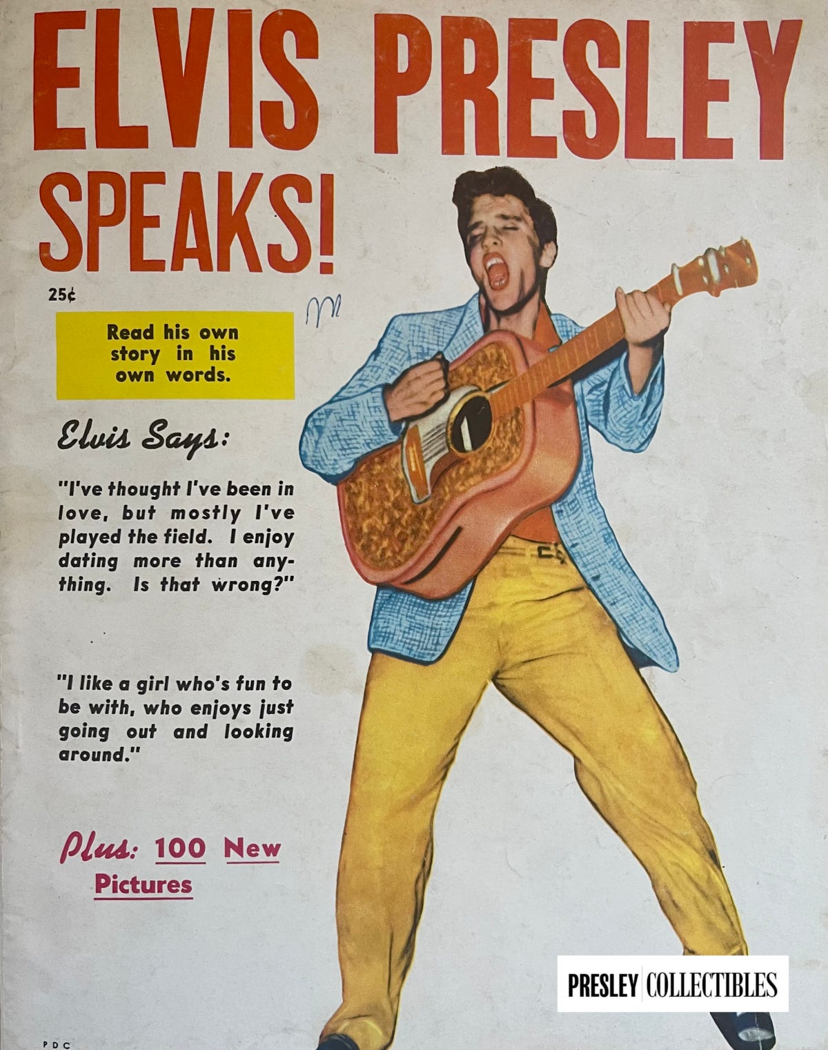 Elvis Presley Speaks! 1956