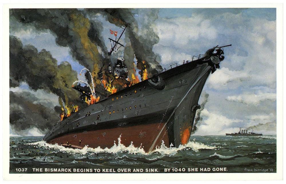 Sinking of the Hood & Bismarck